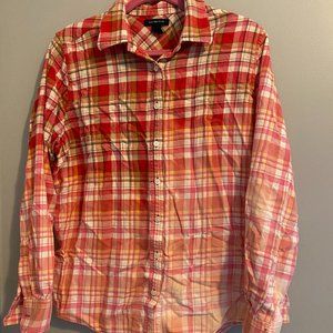 Lands' End Faded Button-Up